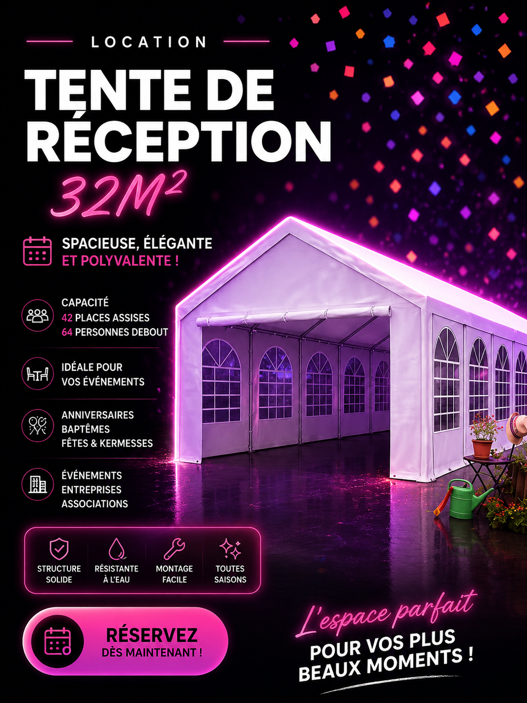 Tente de Reception